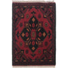 Handmade Wool Doormat Red Floral