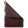 Handmade Wool Doormat Red Floral