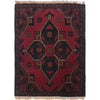 Handmade Wool Doormat Red Floral