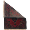 Handmade Wool Doormat Red Floral