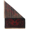 Handmade Wool Doormat Red Floral