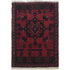 Handmade Wool Doormat Red Floral