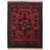 Handmade Wool Doormat Red Floral