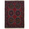 Handmade Wool Doormat Red Floral