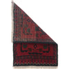 Handmade Wool Doormat Red Floral