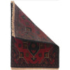 Handmade Wool Doormat Red Floral