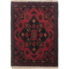 Handmade Wool Doormat Red Floral