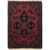 Handmade Wool Doormat Red Floral