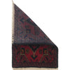 Handmade Wool Doormat Red Floral