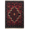 Handmade Wool Doormat Red Floral
