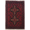 Handmade Wool Doormat Red Floral