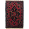 Handmade Wool Doormat Red Floral