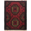 Handmade Wool Doormat Red Floral