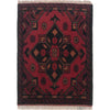 Handmade Wool Doormat Red Floral