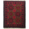 Handmade Wool Doormat Red Floral