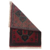 Handmade Wool Doormat Red Floral