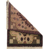 Handmade Wool Doormat Ivory Geometric