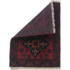 Handmade Wool Doormat Red Floral