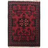 Handmade Wool Doormat Red Floral