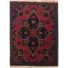Handmade Wool Doormat Red Floral