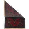 Handmade Wool Doormat Red Floral