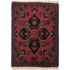 Handmade Wool Doormat Red Floral