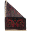 Handmade Wool Doormat Red Floral