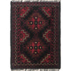 Handmade Wool Doormat Red Floral