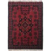 Handmade Wool Doormat Red Floral
