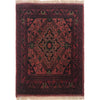 Handmade Wool Doormat Red Floral
