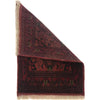 Handmade Wool Doormat Red Floral