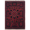Handmade Wool Doormat Red Floral
