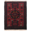 Handmade Wool Doormat Red Floral