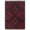 Handmade Wool Doormat Red Floral