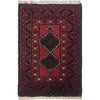 Handmade Wool Doormat Red Floral
