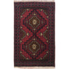 Handmade Wool Doormat Red Floral