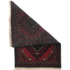 Handmade Wool Doormat Red Floral