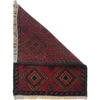 Handmade Wool Doormat Red Floral