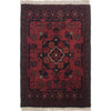 Handmade Wool Doormat Red Floral