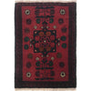 Handmade Wool Doormat Red Floral