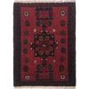 Handmade Wool Doormat Red Floral