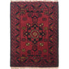 Handmade Wool Doormat Red Floral