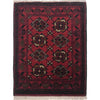 Handmade Wool Doormat Red Floral