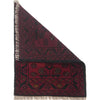 Handmade Wool Doormat Red Floral
