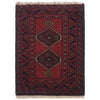Handmade Wool Doormat Red Floral