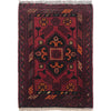 Handmade Wool Doormat Red Floral