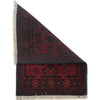 Handmade Wool Doormat Red Floral