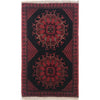 Handmade Wool Doormat Red Floral