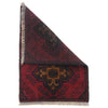 Handmade Wool Doormat Red Floral