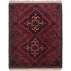 Handmade Wool Doormat Red Floral